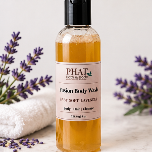 Baby Soft Lavender Bath Set