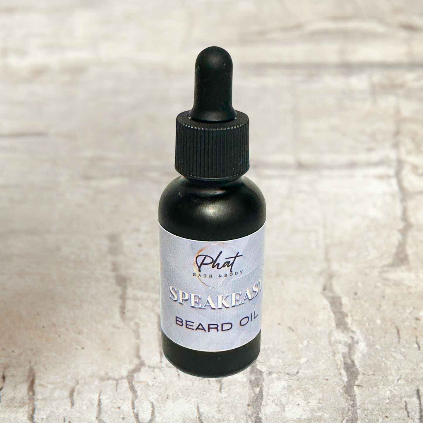 Speakeasy Natural Beard Oil with Rosehip & Carrot Seed Oil French Bourbon & Leather | 1 oz