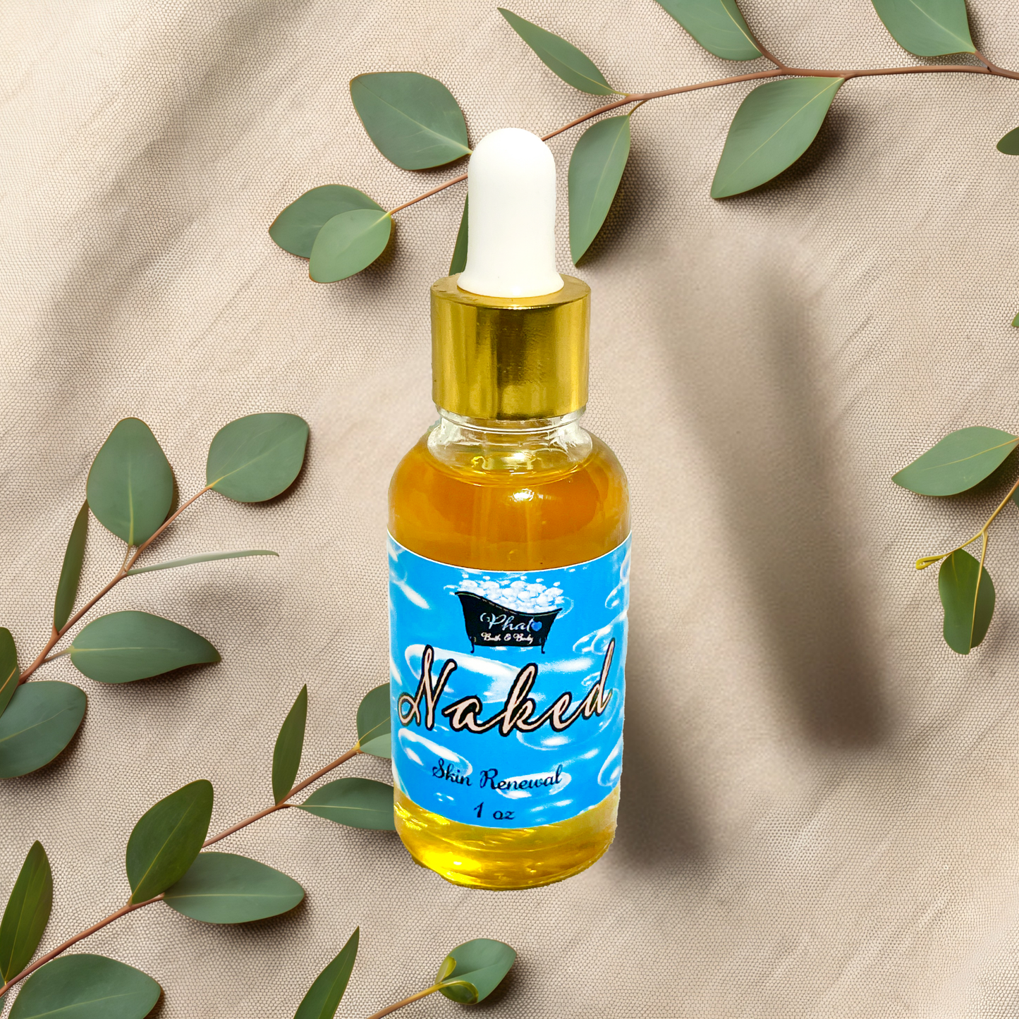 Naked Skin Renewal Serum Natural Retinol Anti Aging Oil | 1 oz