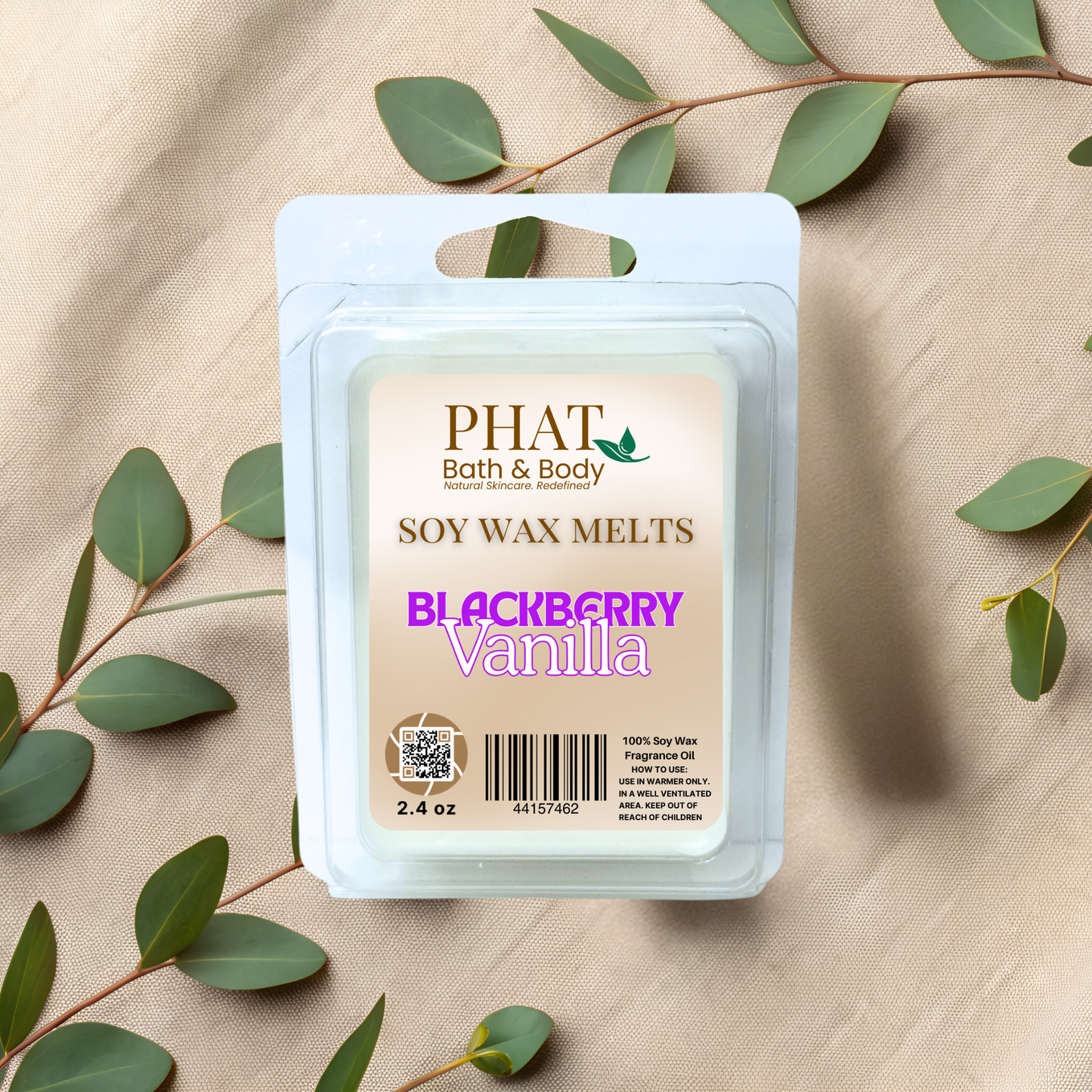 Blackberry Vanilla Soy Wax Melts Black Raspberry & Vanilla Type | 2.4 oz