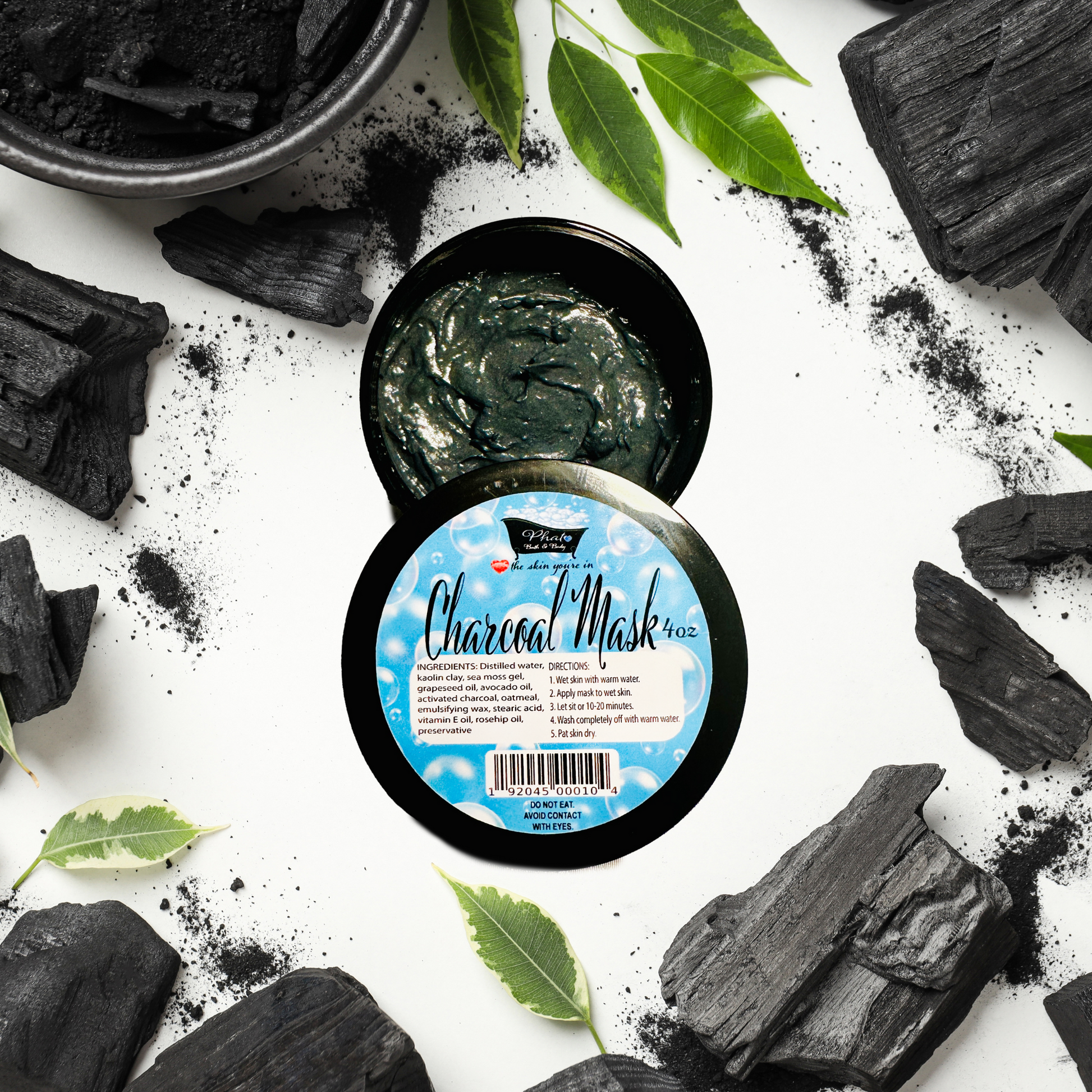 Activated Charcoal Natural Clay Mask
