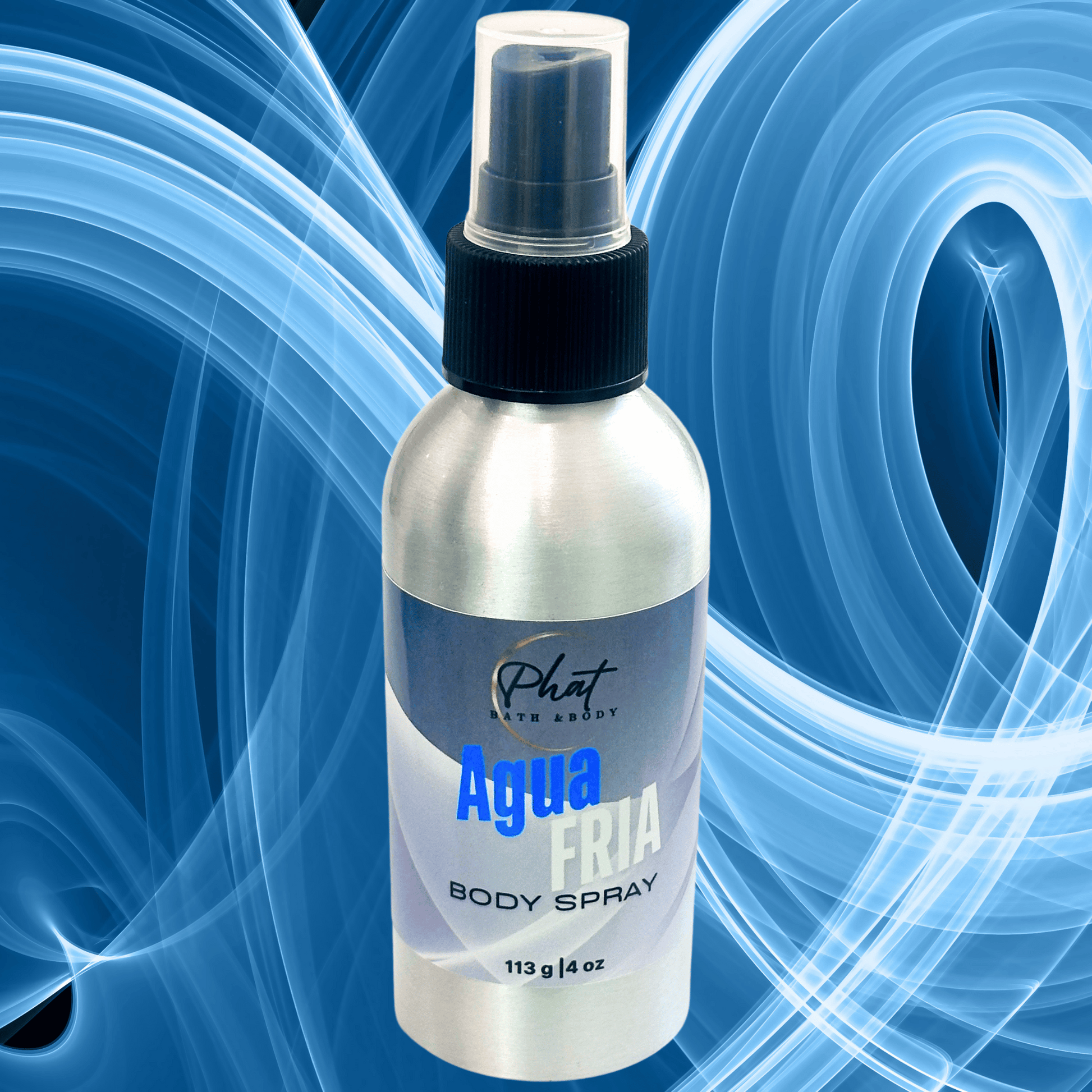 Agua Fria Fine Fragrance Mist Body Splash Spray for Men 4 oz Cool Water Type