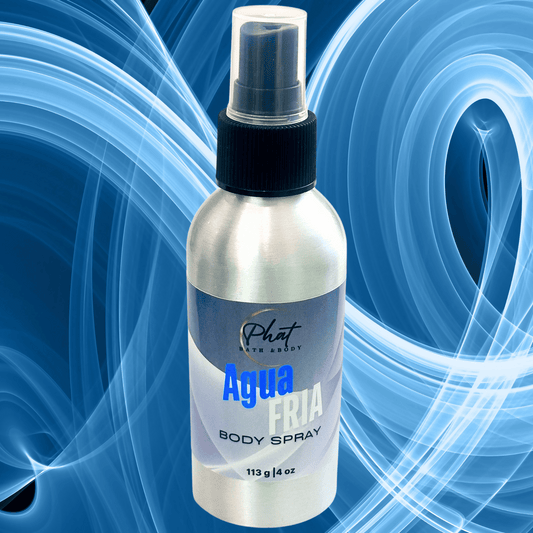 Agua Fria Fine Fragrance Mist Body Splash Spray for Men 4 oz Cool Water Type