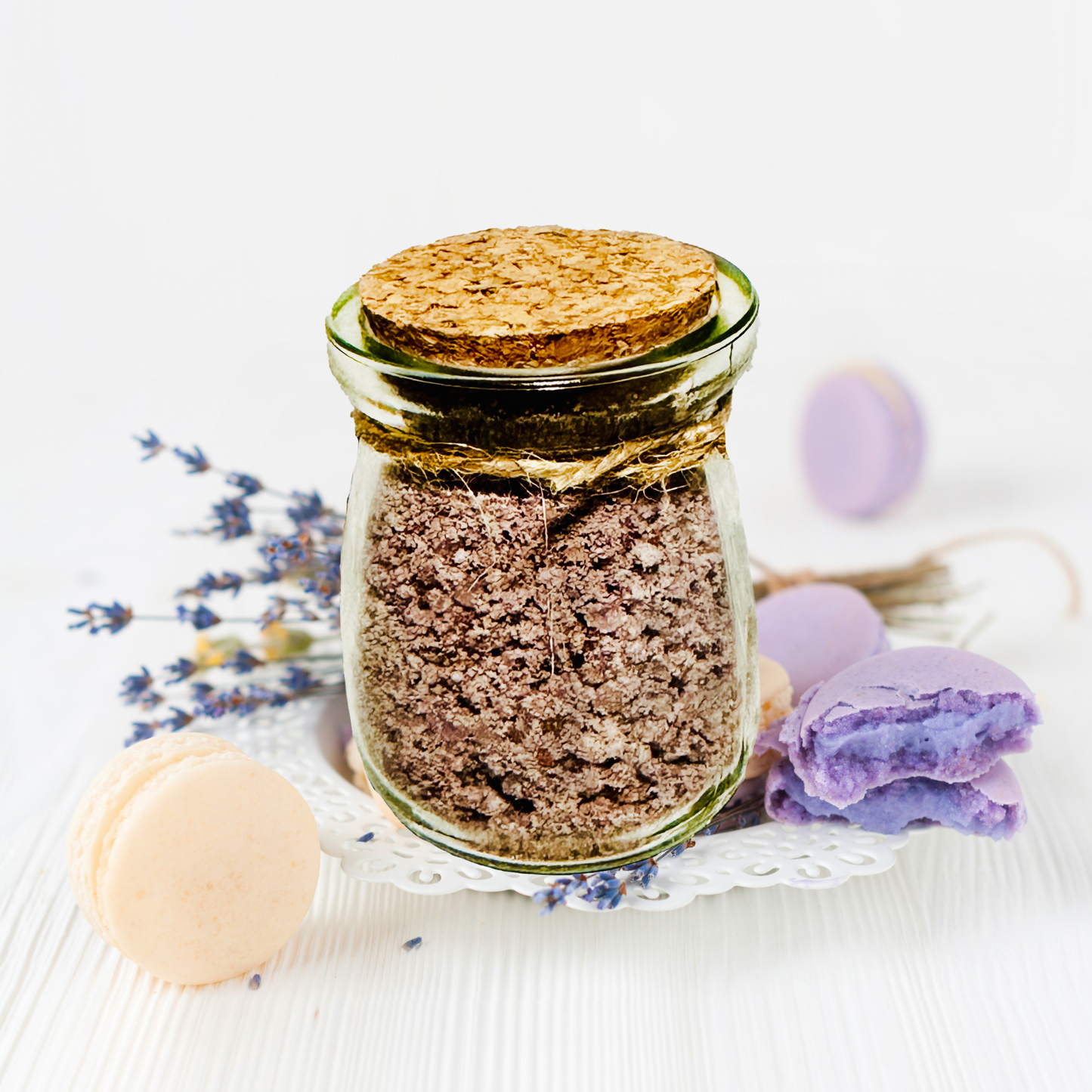 Amber Lavender and Vanilla Natural Bath Salts