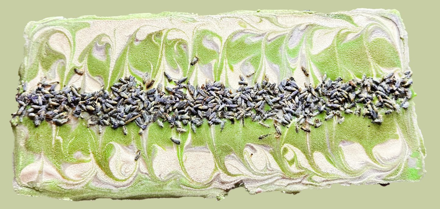Amber and Lavender Handmade Natural Bar Soap