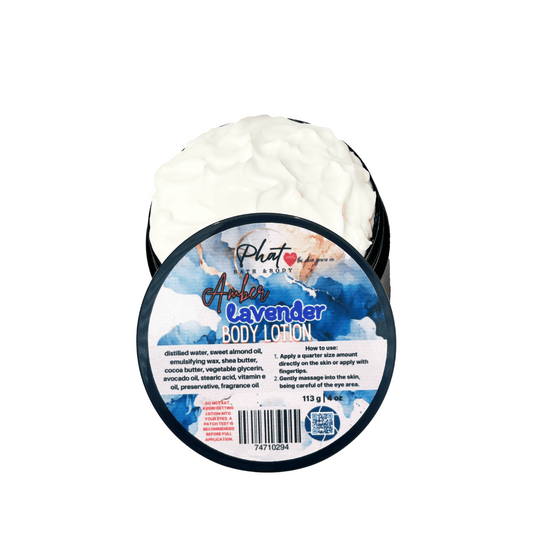 Amber and Lavender Organic Moisturizing Body Lotion