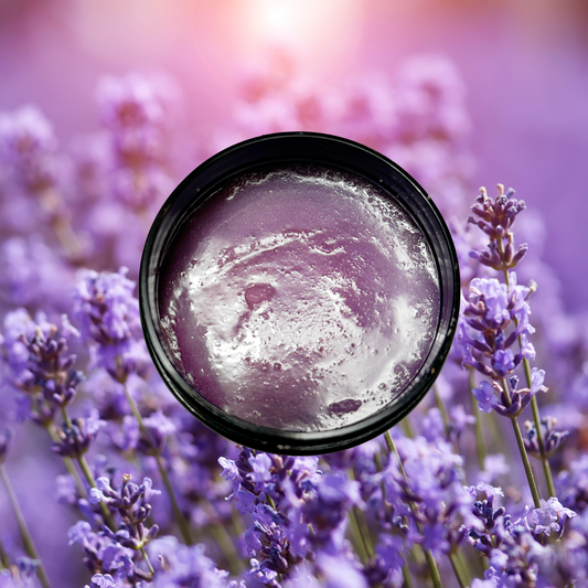 Amber and Lavender Whipped Shea Sugar Scrub