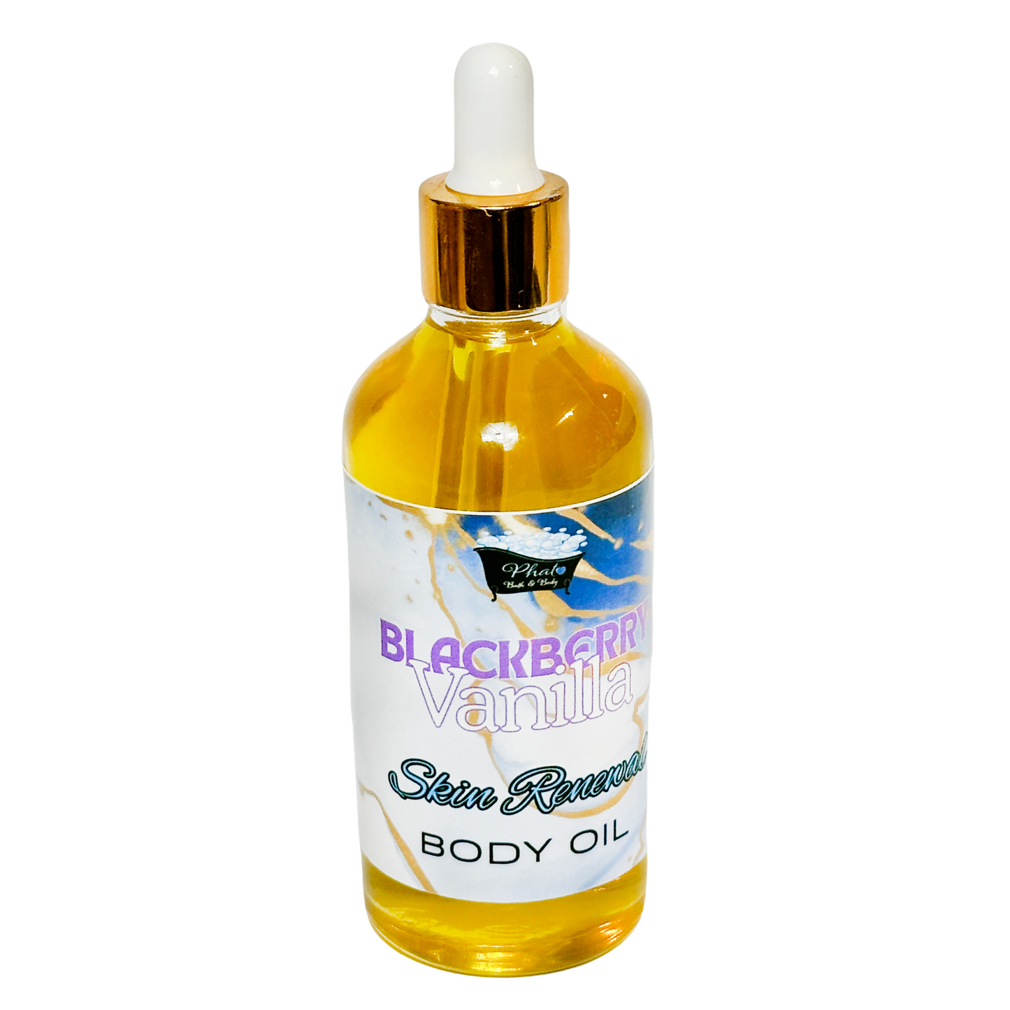 Blackberry Vanilla Skin Renewal Natural Body Oil