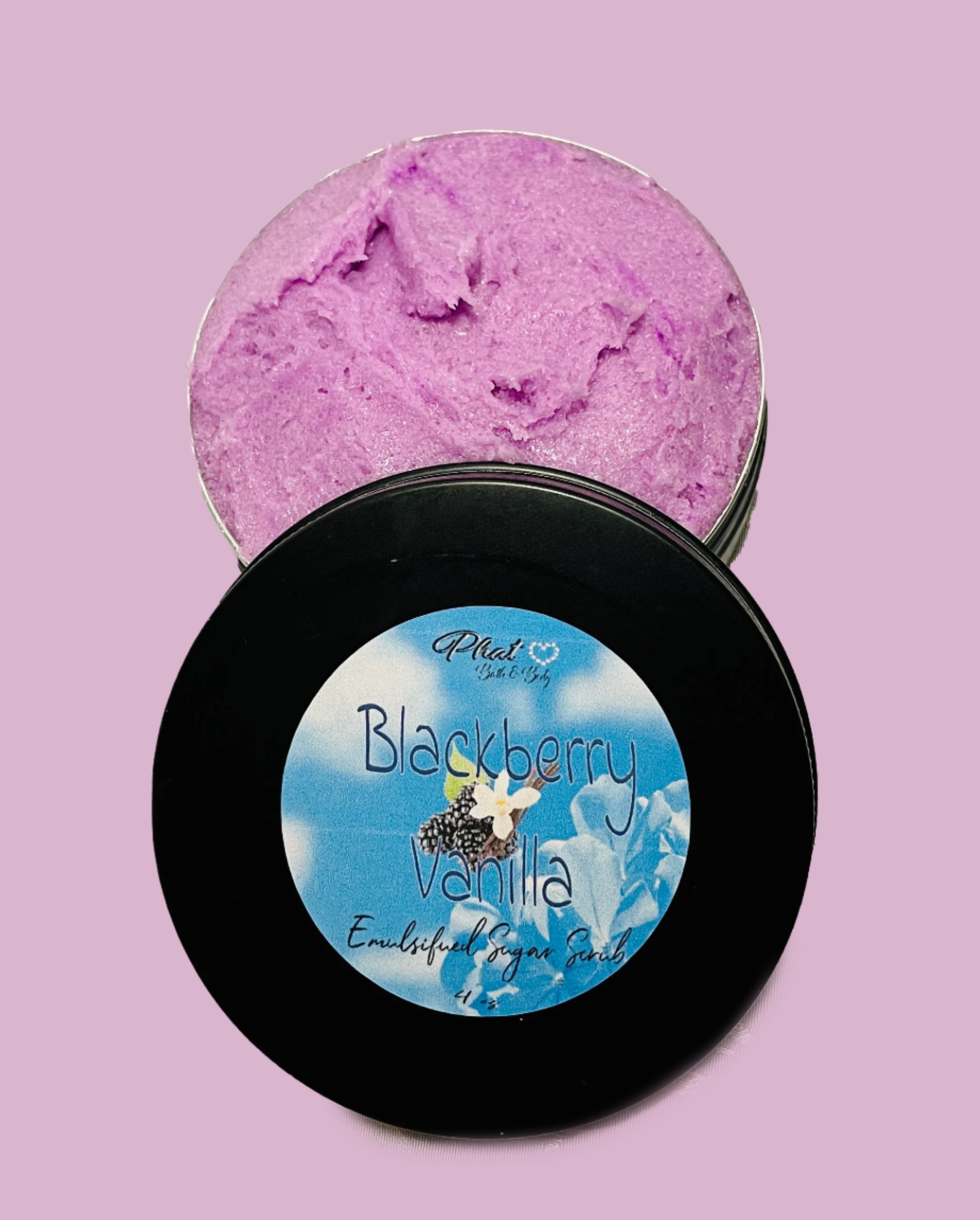 Blackberry Vanilla Whipped Shea Sugar Scrub