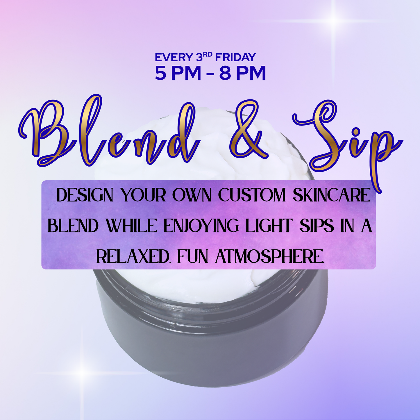 Blend & Sip | Scent, Sip & Create Your Own Blend