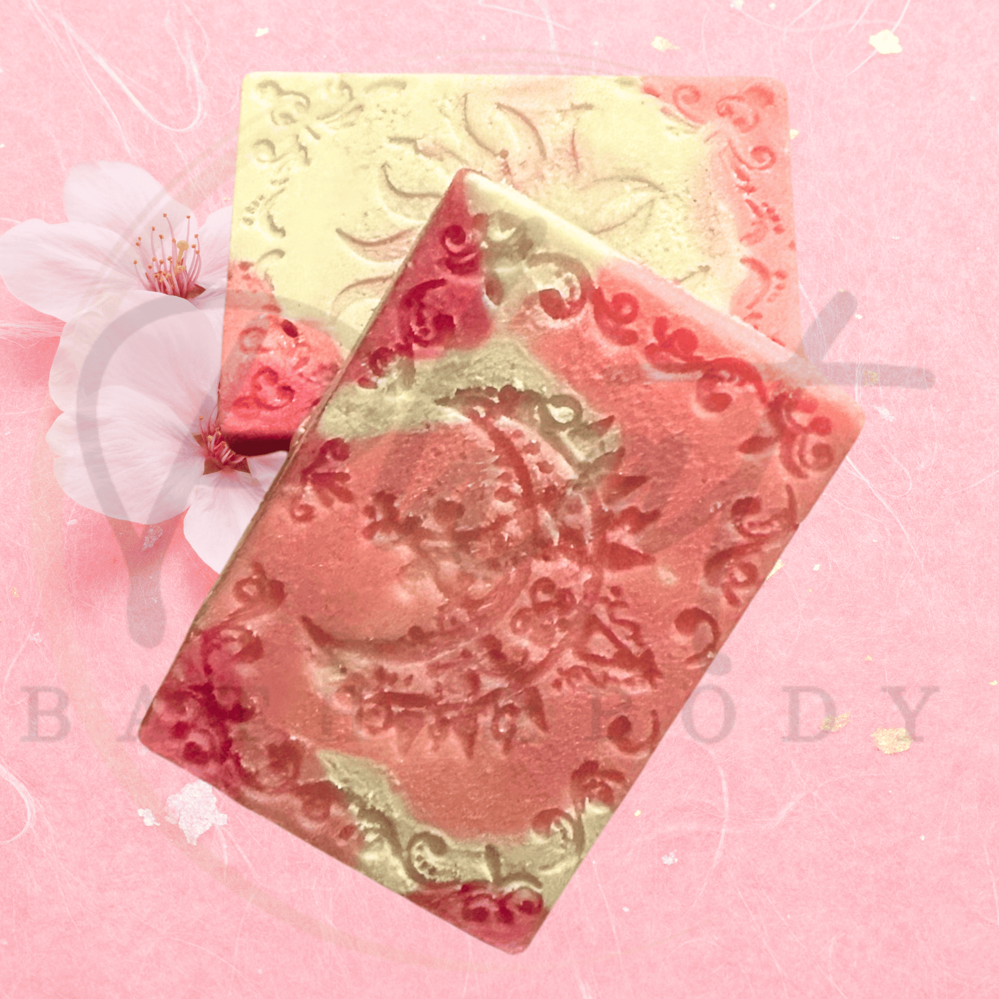 Cherry Blossom Handmade Natural Bar Soap Japanese Cherry Blossom