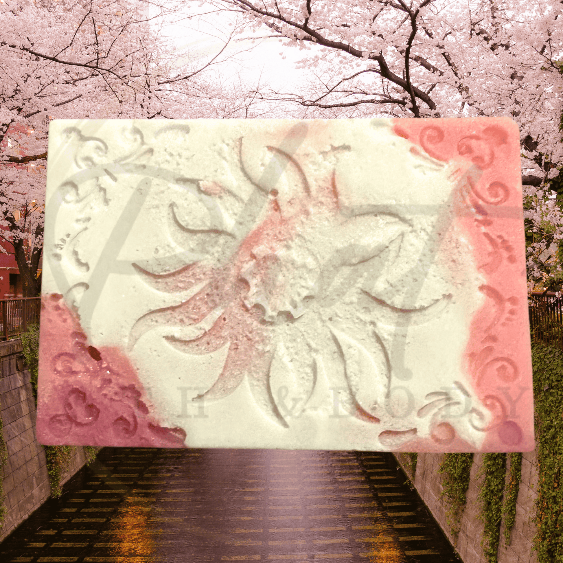 Cherry Blossom Handmade Natural Bar Soap Japanese Cherry Blossom