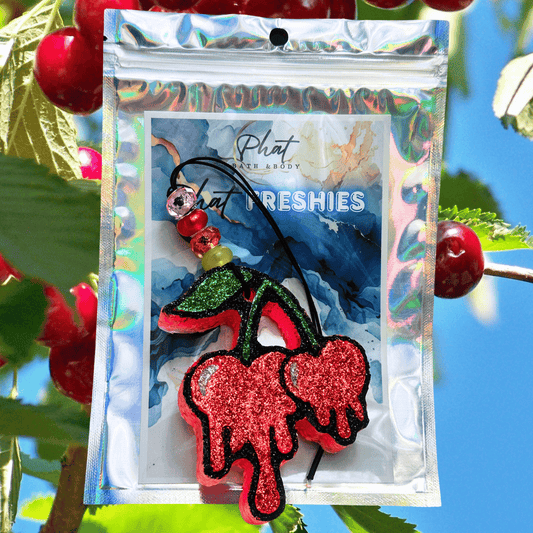 Cherry Merlot | Phat Freshie Car Air Freshener Black Cherry Merlot Type