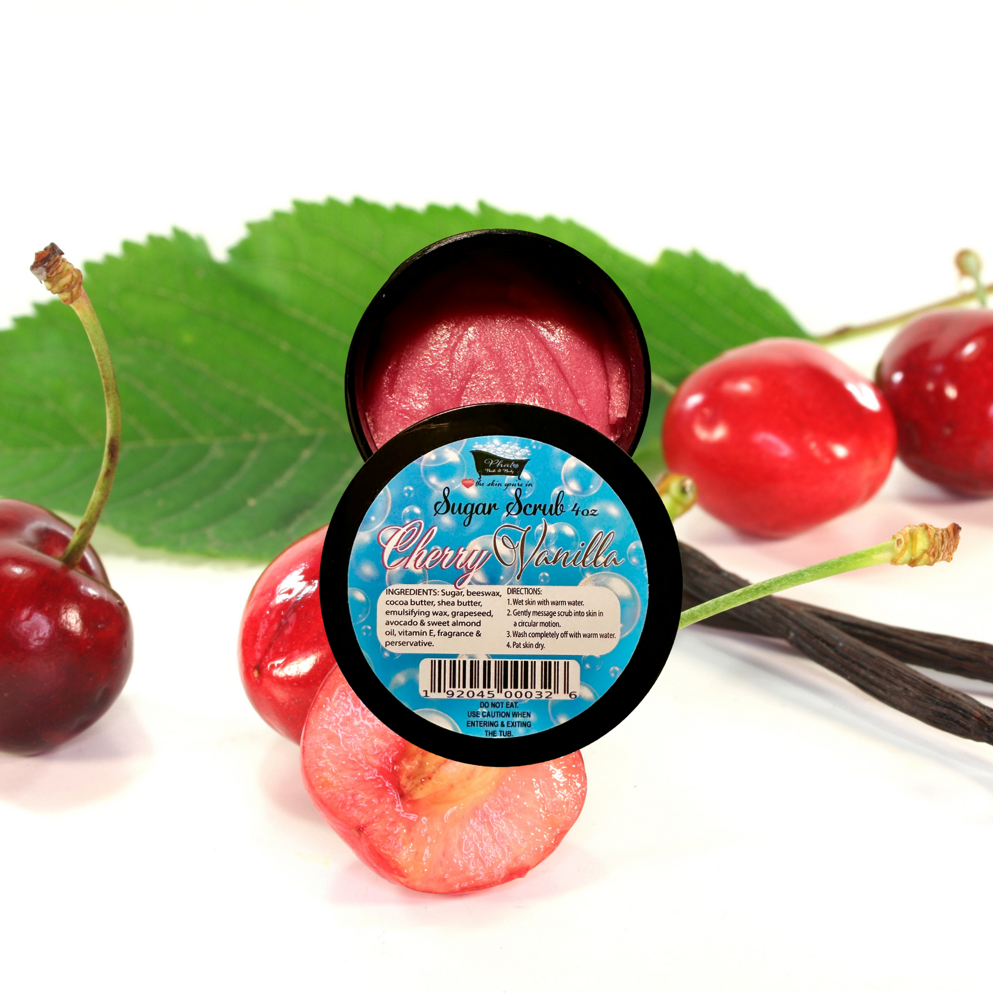 Cherry Vanilla Whipped Shea Sugar Scrub