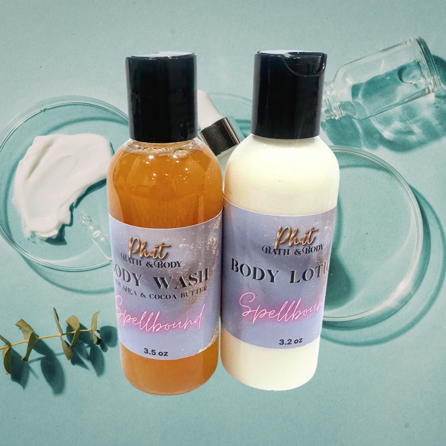 Coco Cashmere & Spellbound Travel Gift Set with Body Lotion & Body Wash