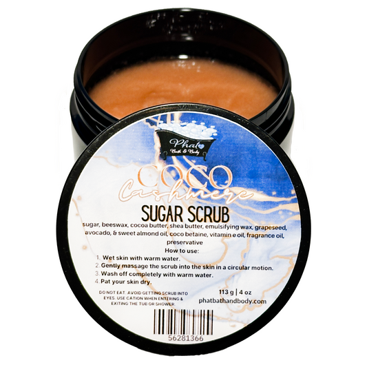 Coco Cashmere Whipped Shea Sugar Scrub cocoa butter cashmere