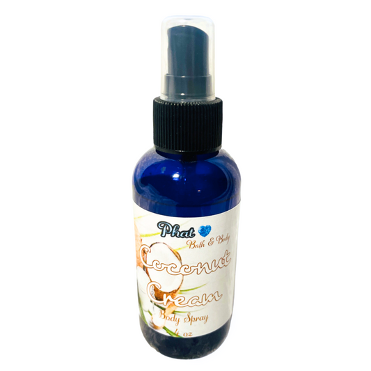 Coconut Cream Body Spray Fine Fragrance Mist