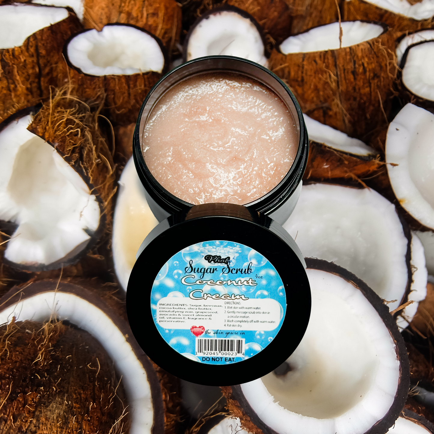 Coconut Cream Whipped Shea Sugar Scrub