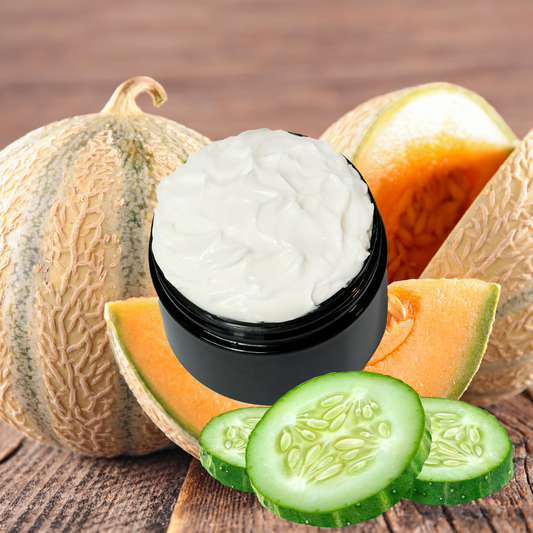 Cucumber Melon Organic Moisturizing Body Lotion Shea Cocoa Butter