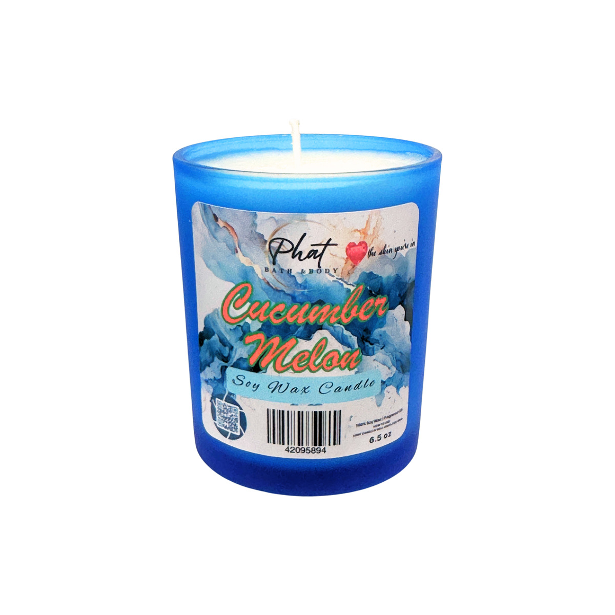 Cucumber Melon Soy Wax Candle - 6.5 oz