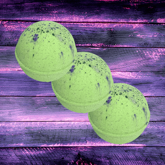 Dark Patchouli Oatmeal Skin Nourishing Bath Bombs