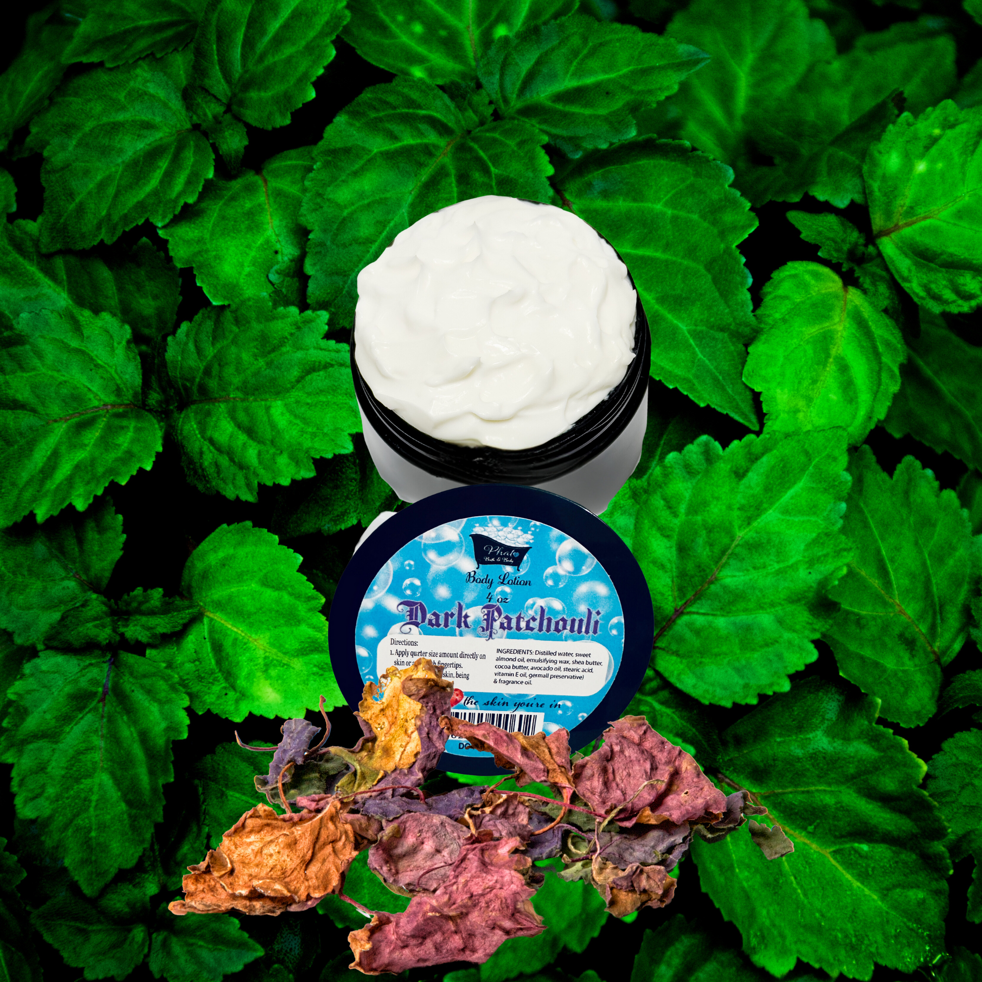 Dark Patchouli Organic Moisturizing Body Lotion