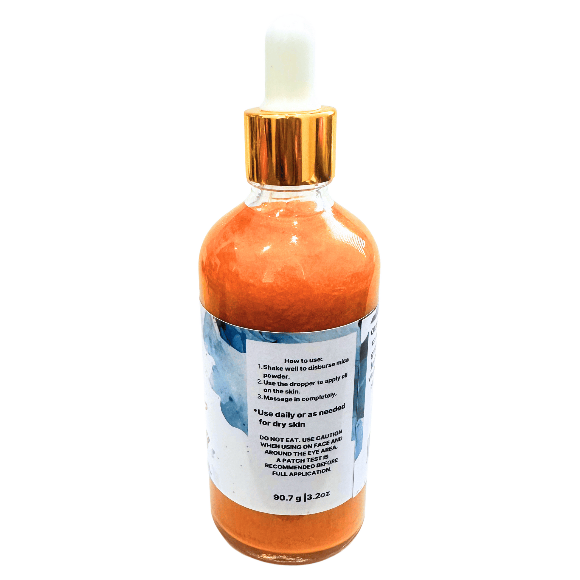 Glowing Goddess Natural Shimmer Body Oil Golden Glow | 3.2 oz