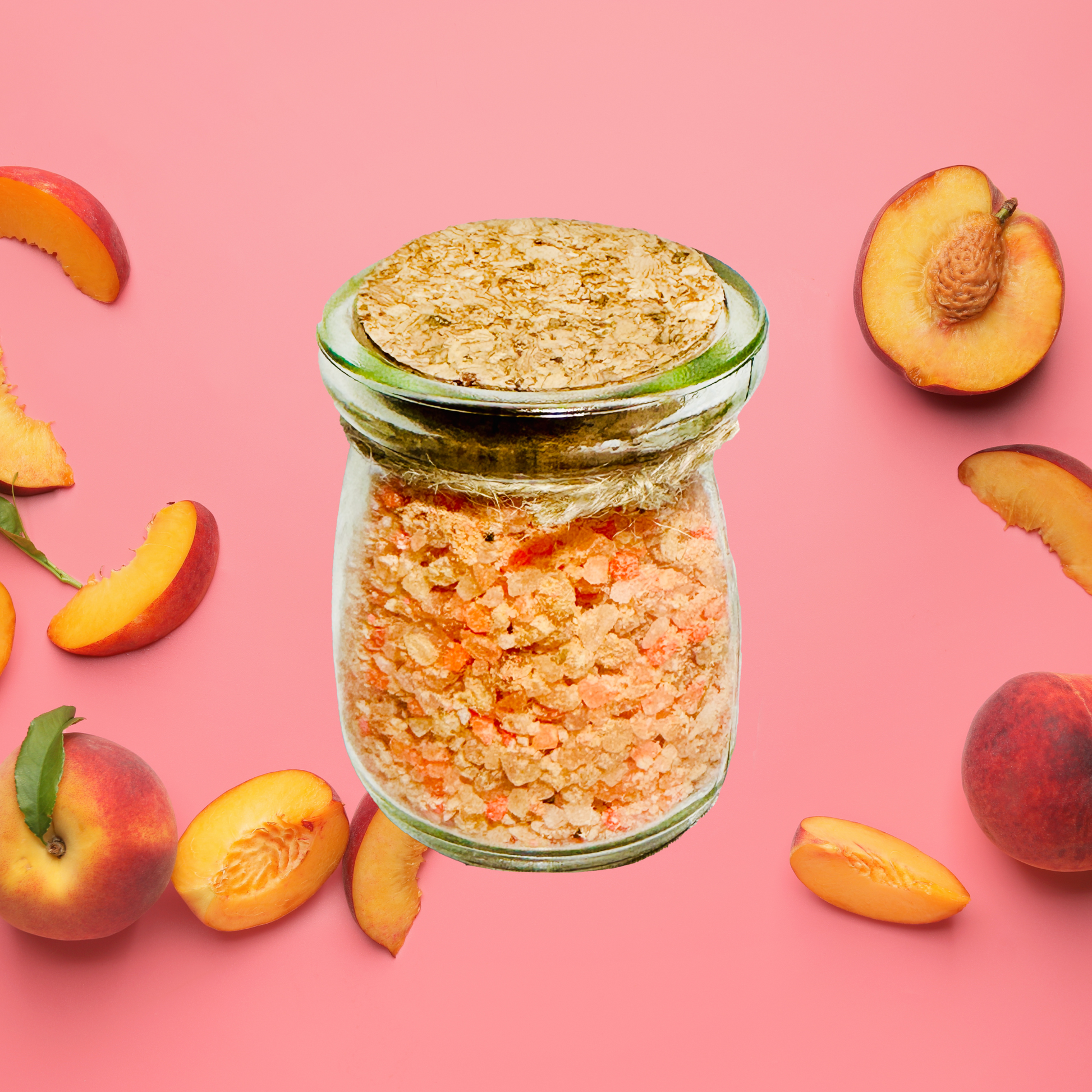 Just Peachy Natural Bath Salts