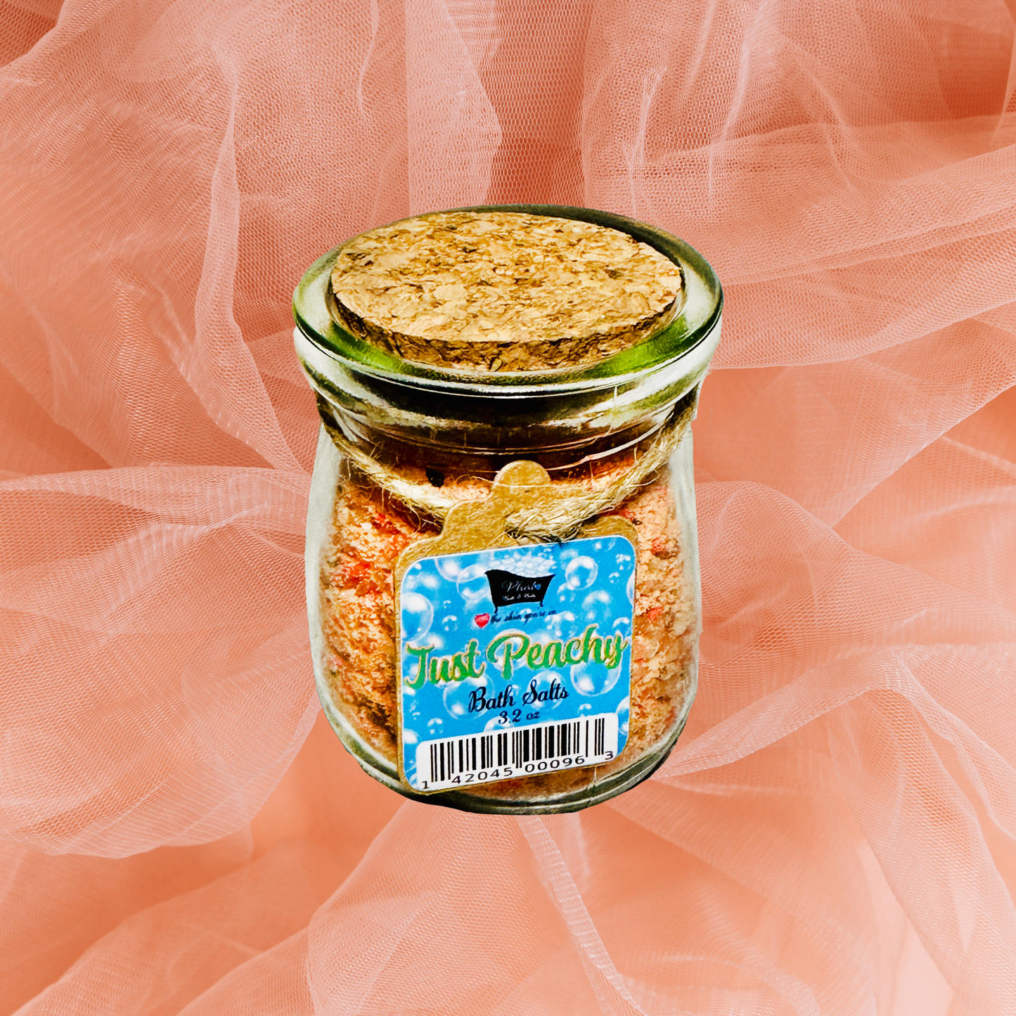 Just Peachy Natural Bath Salts