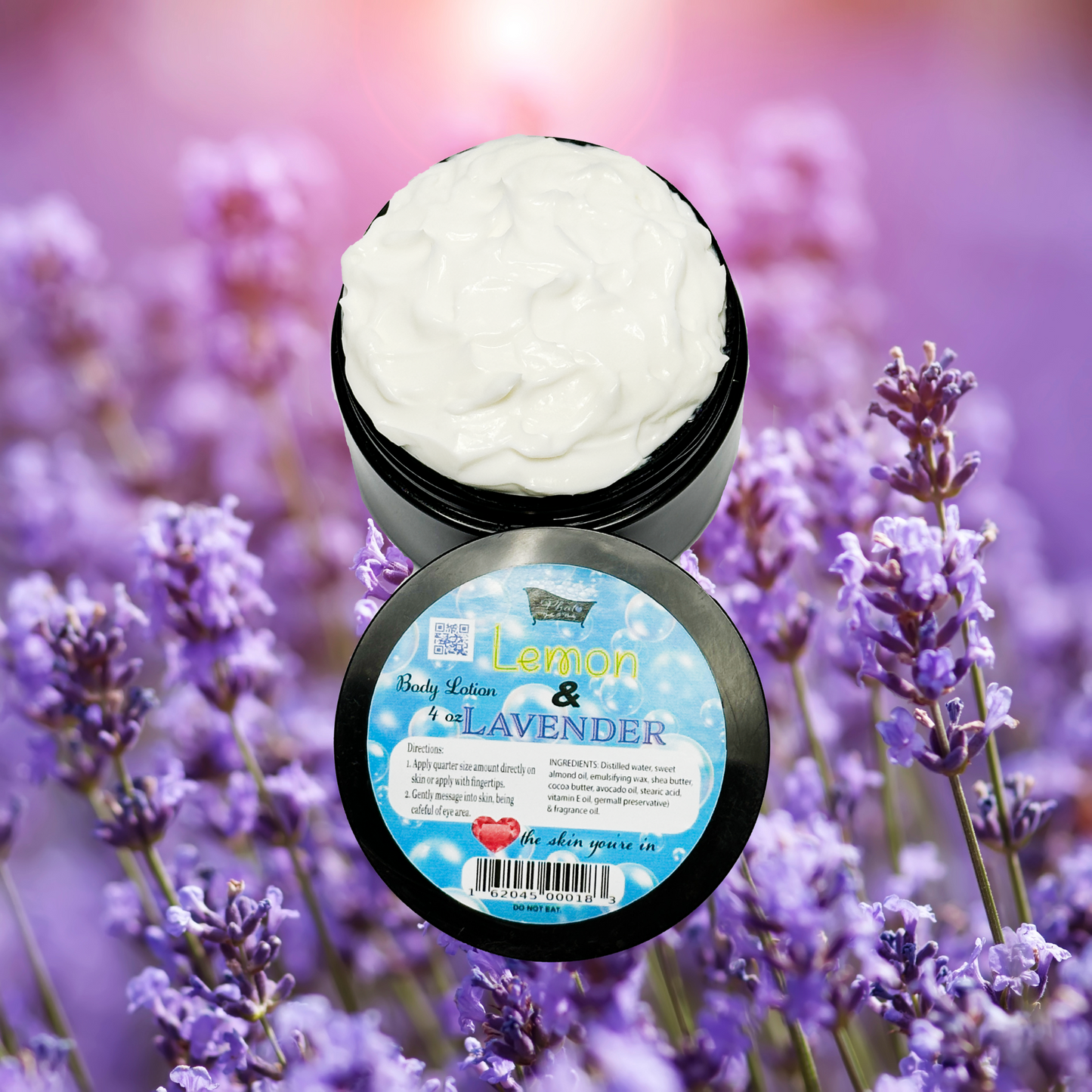 Lemon and Lavender Organic Moisturizing Body Lotion