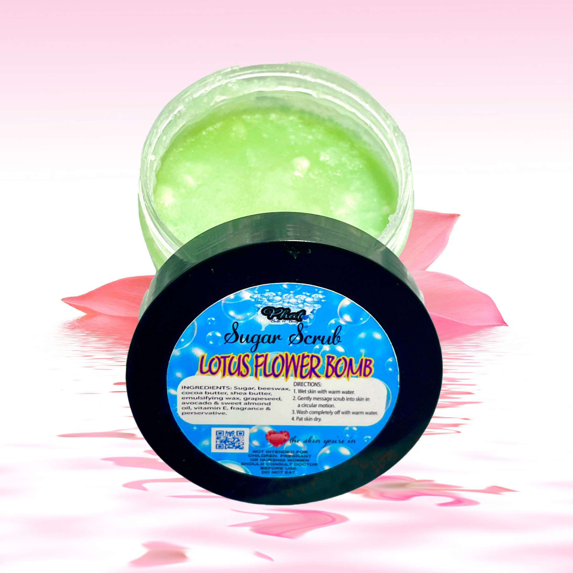 Lotus Flower Whipped Shea Sugar Scrub