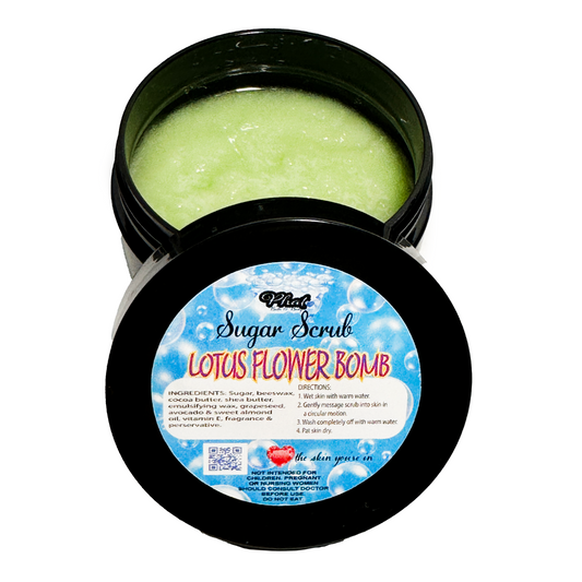 Lotus Flower Whipped Shea Sugar Scrub