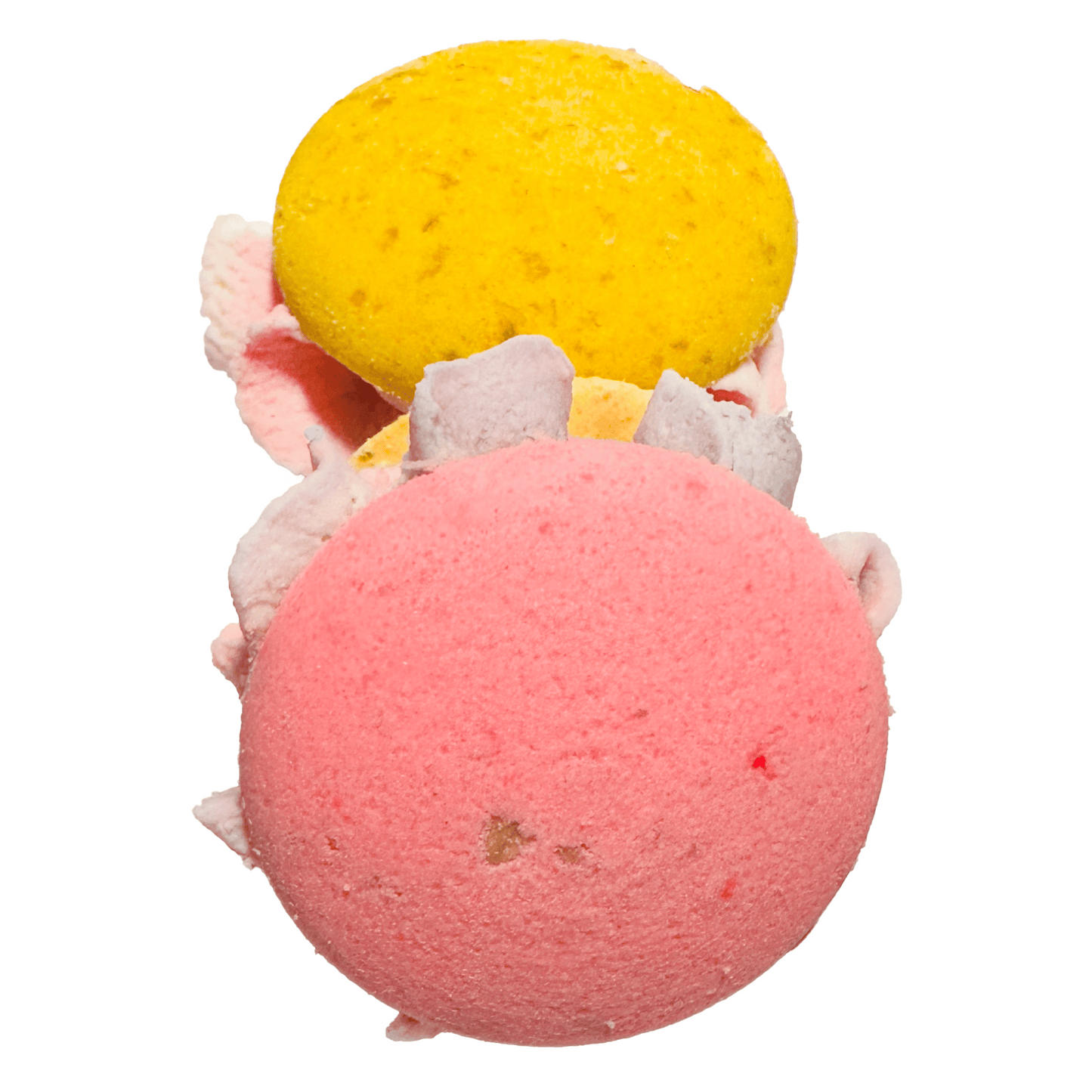 Macarons Mini Bubble Bombs Oatmeal Vitamin E Cocoa Butter Bath Bombs