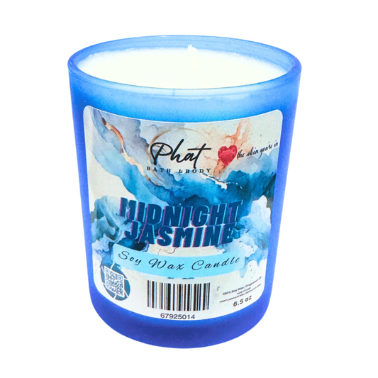 Midnight Jasmine Natural Soy Wax Candle 6.5 oz