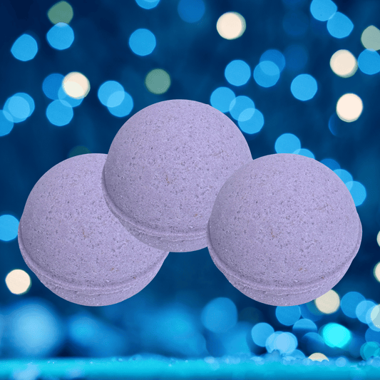 Midnight Kiss Oatmeal Skin Nourishing Bath Bombs Dark Kiss