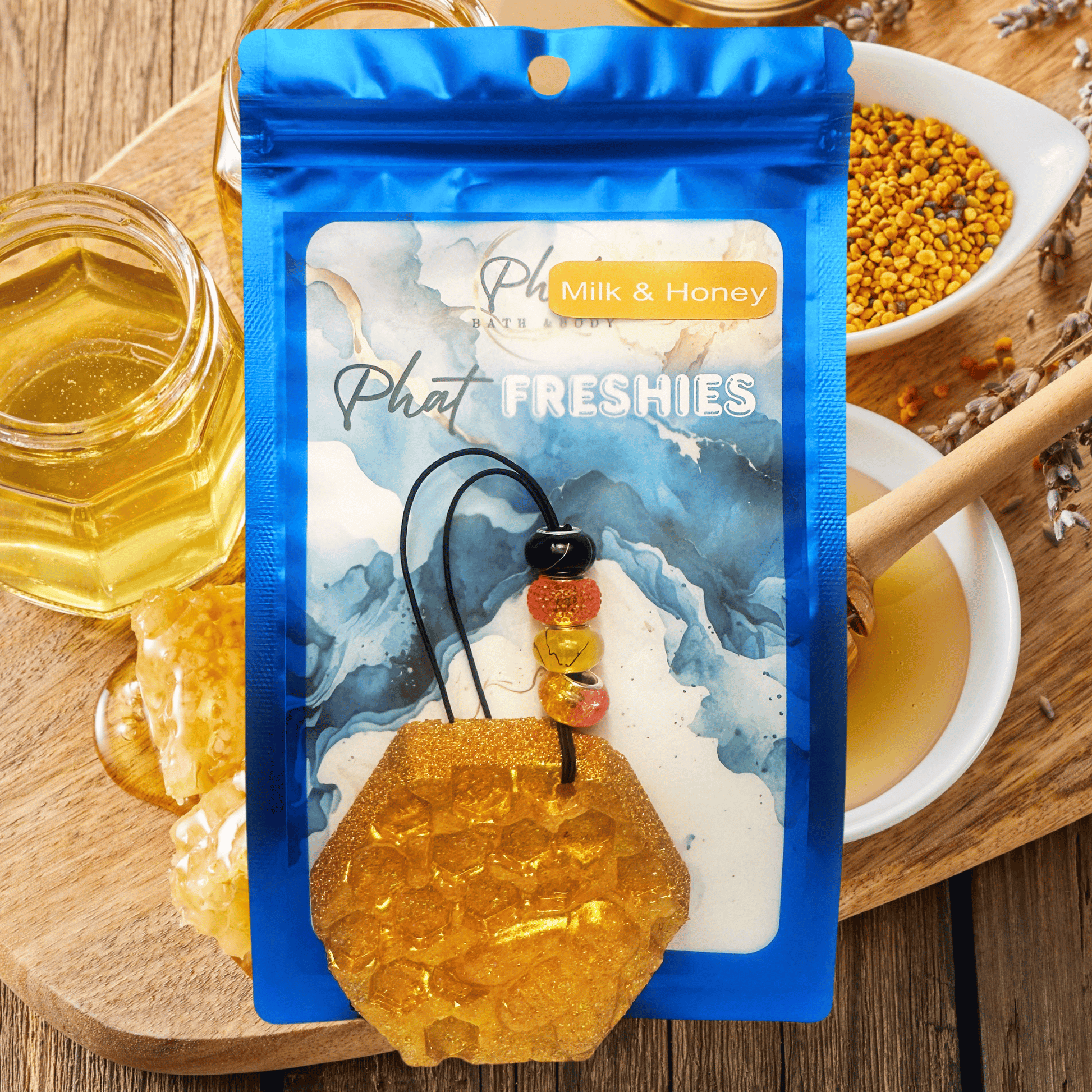 Milk and Honey | Phat Freshie Car Air Freshener