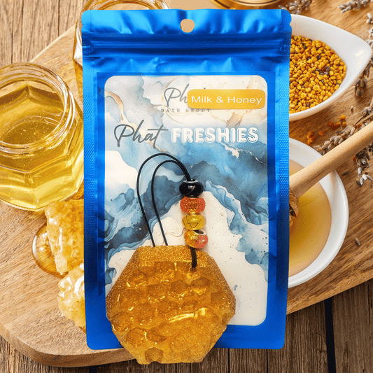 Milk and Honey | Phat Freshie Car Air Freshener