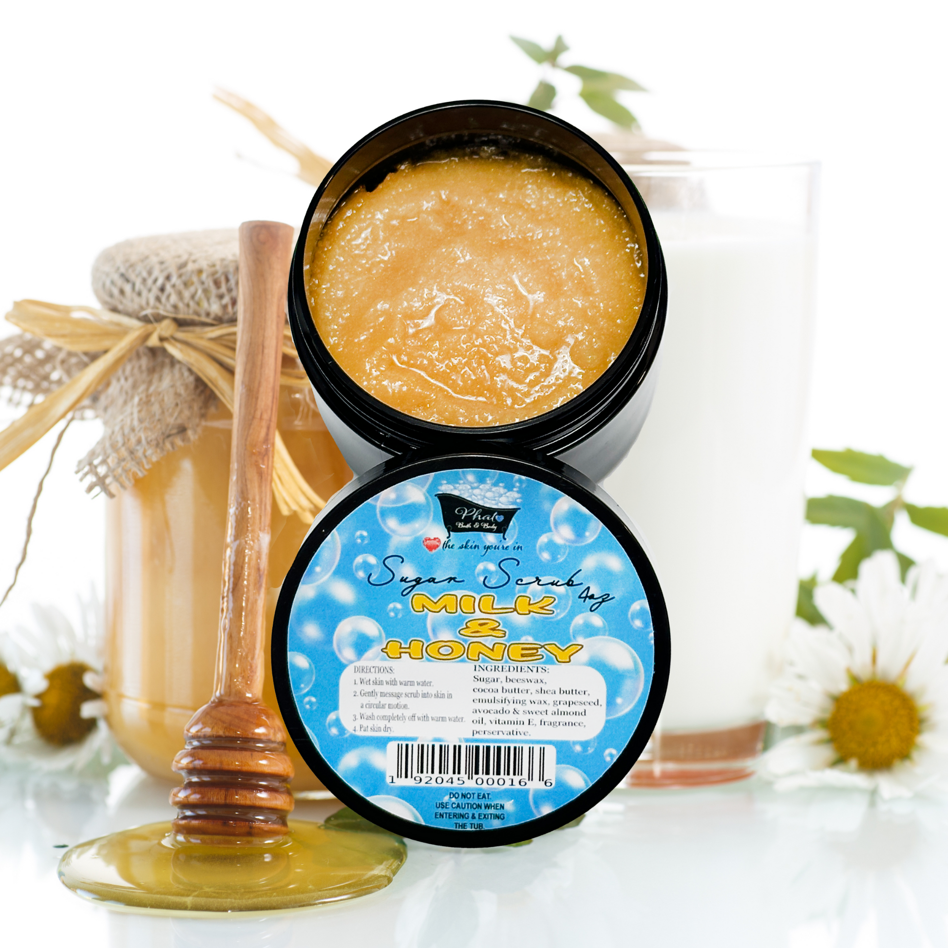 Milk and Honey Whipped Shea Sugar Scrub