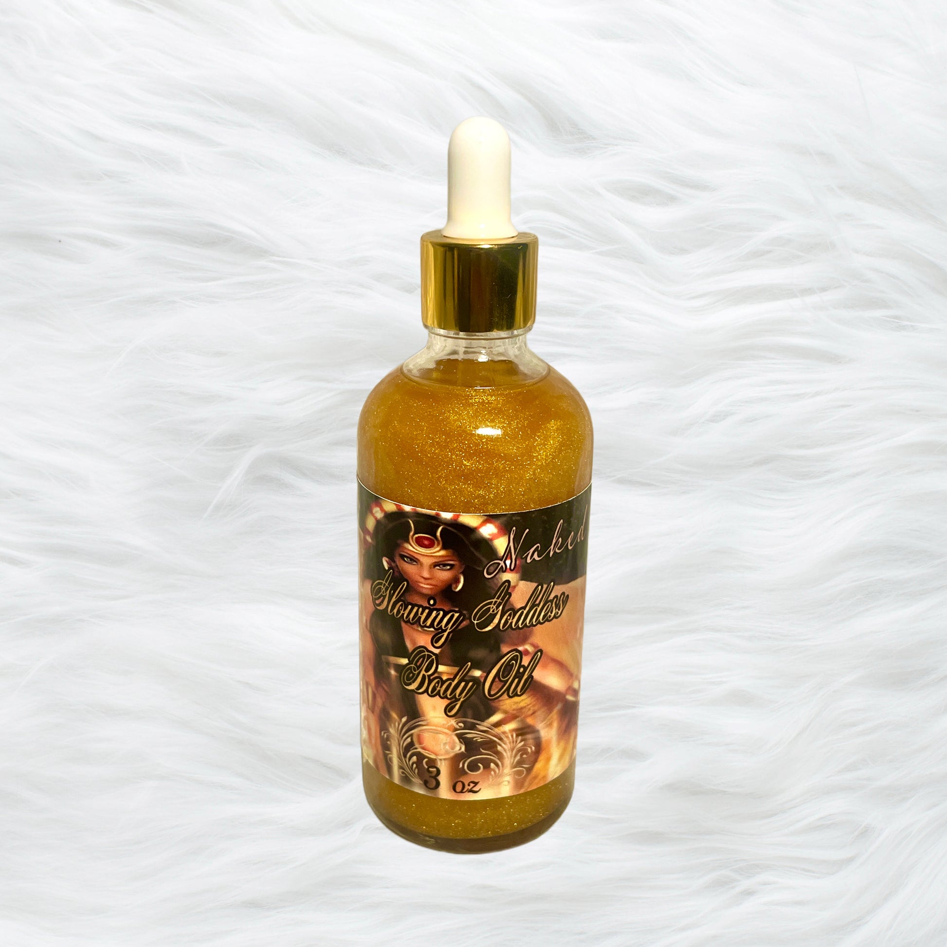 Naked Glowing Goddess Natural Shimmer Body Oil