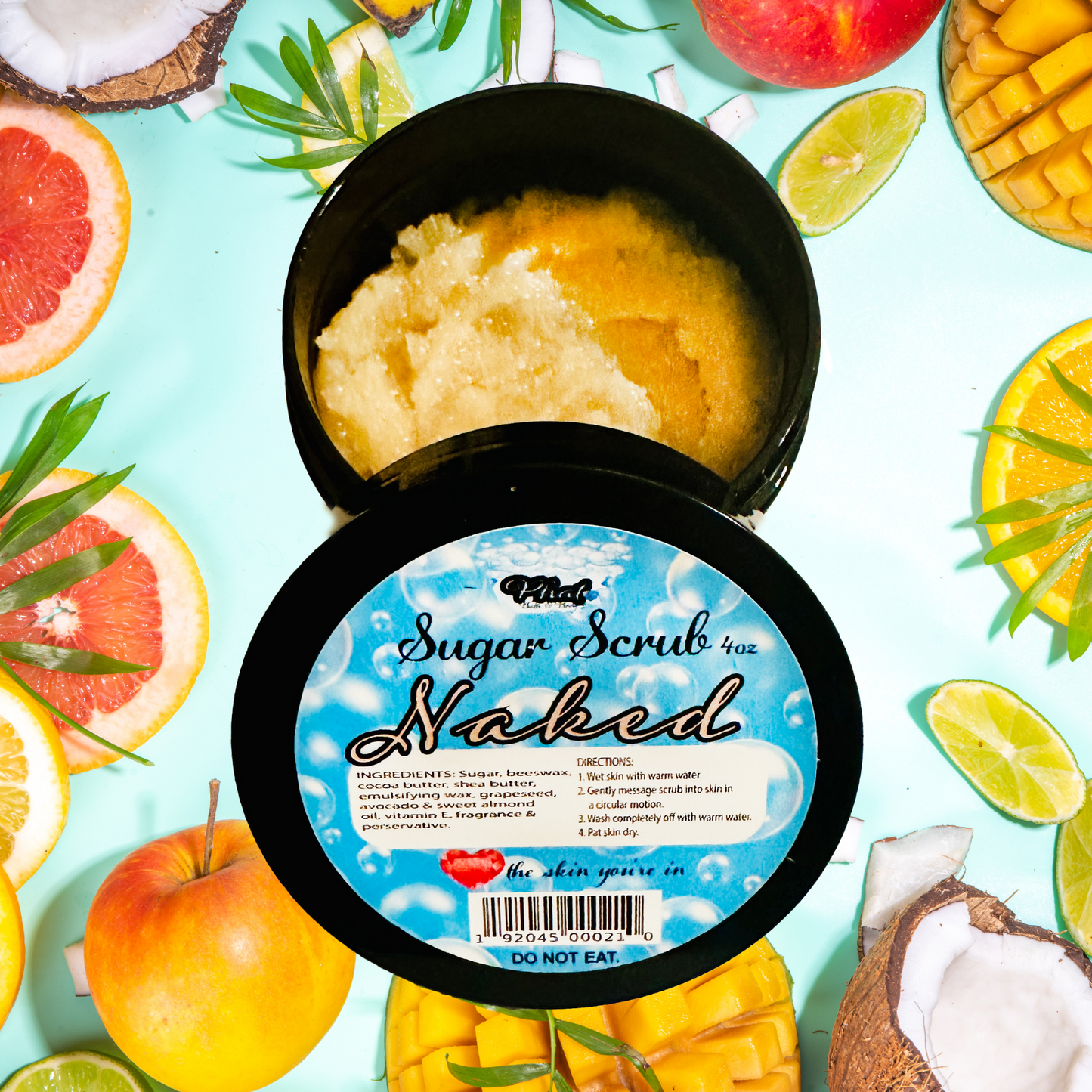 Naked Whipped Shea Sugar Scrub