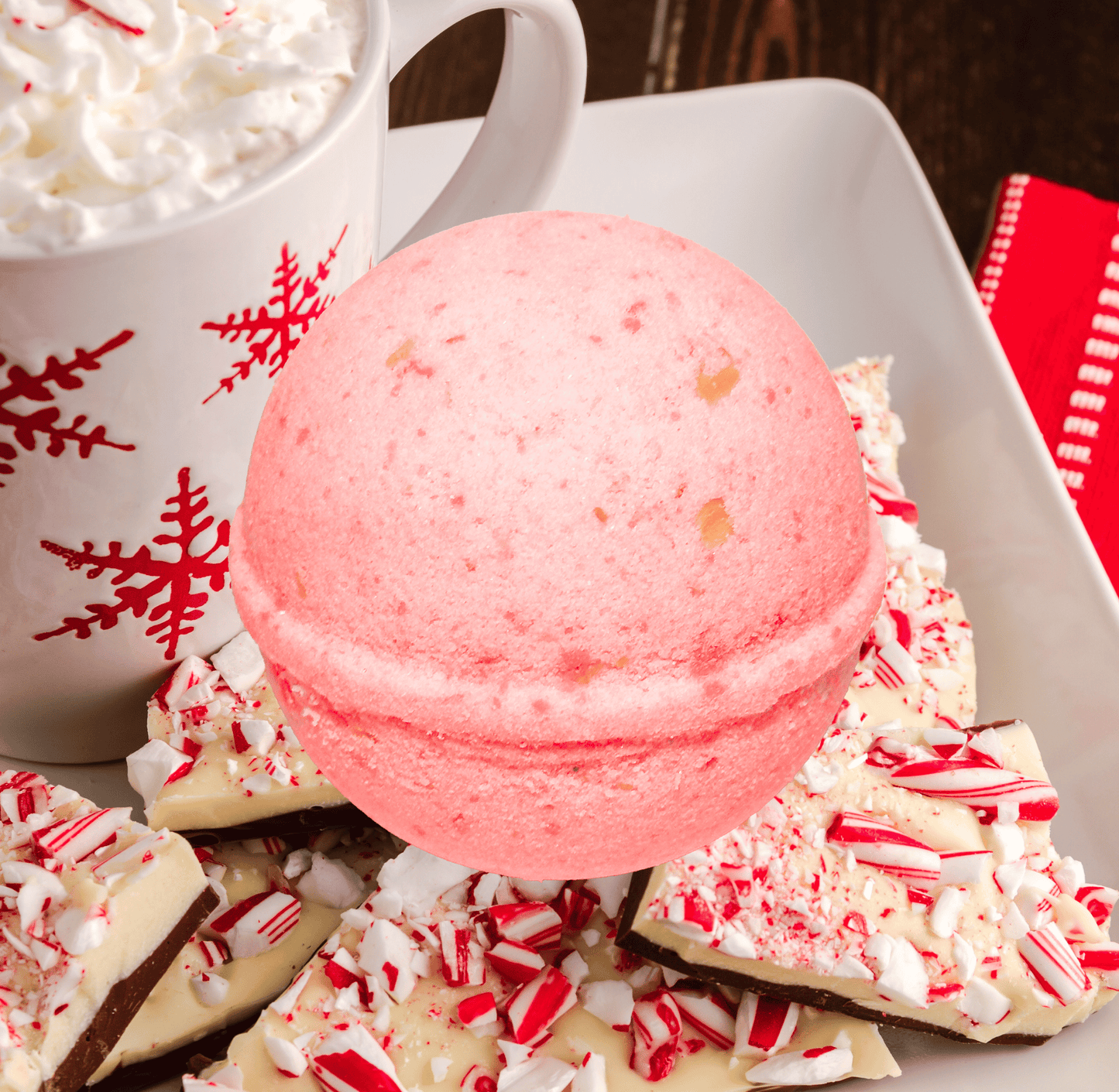 Peppermint natural oatmeal bath bombs