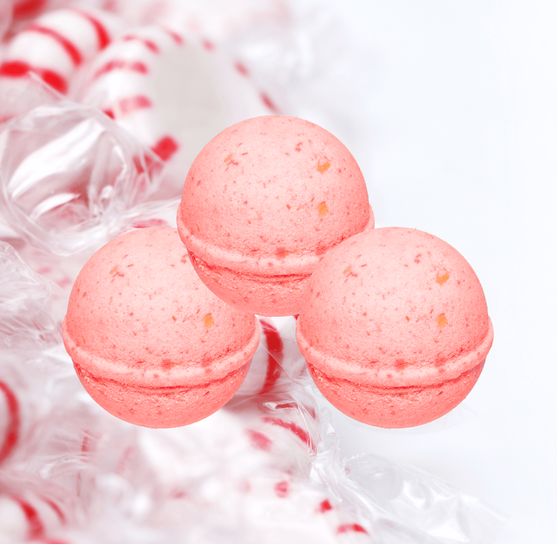 Peppermint natural oatmeal bath bombs