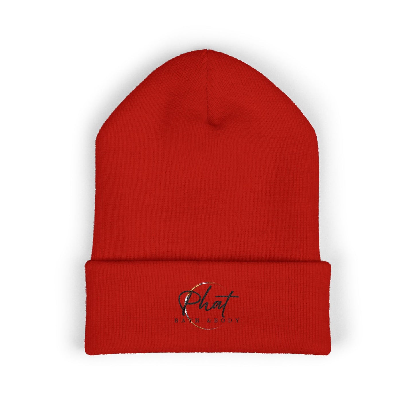 Phat Bath & Body Classic Cuffed Beanie Embroidered in Assorted Colors