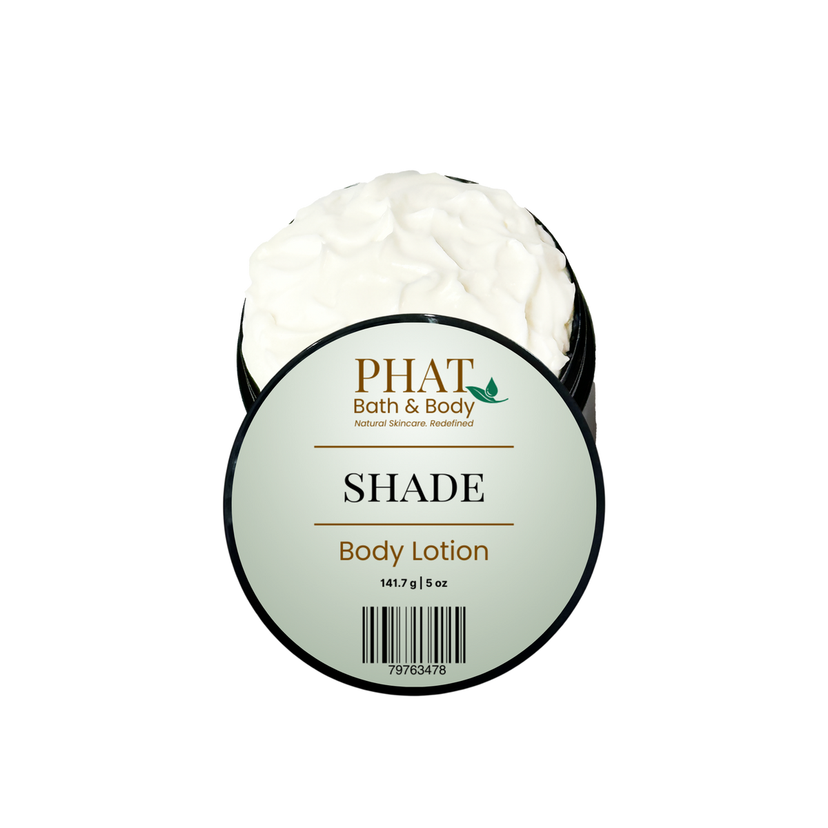 Phat Bath & Body Shade Men’s Body Lotion on a white background.