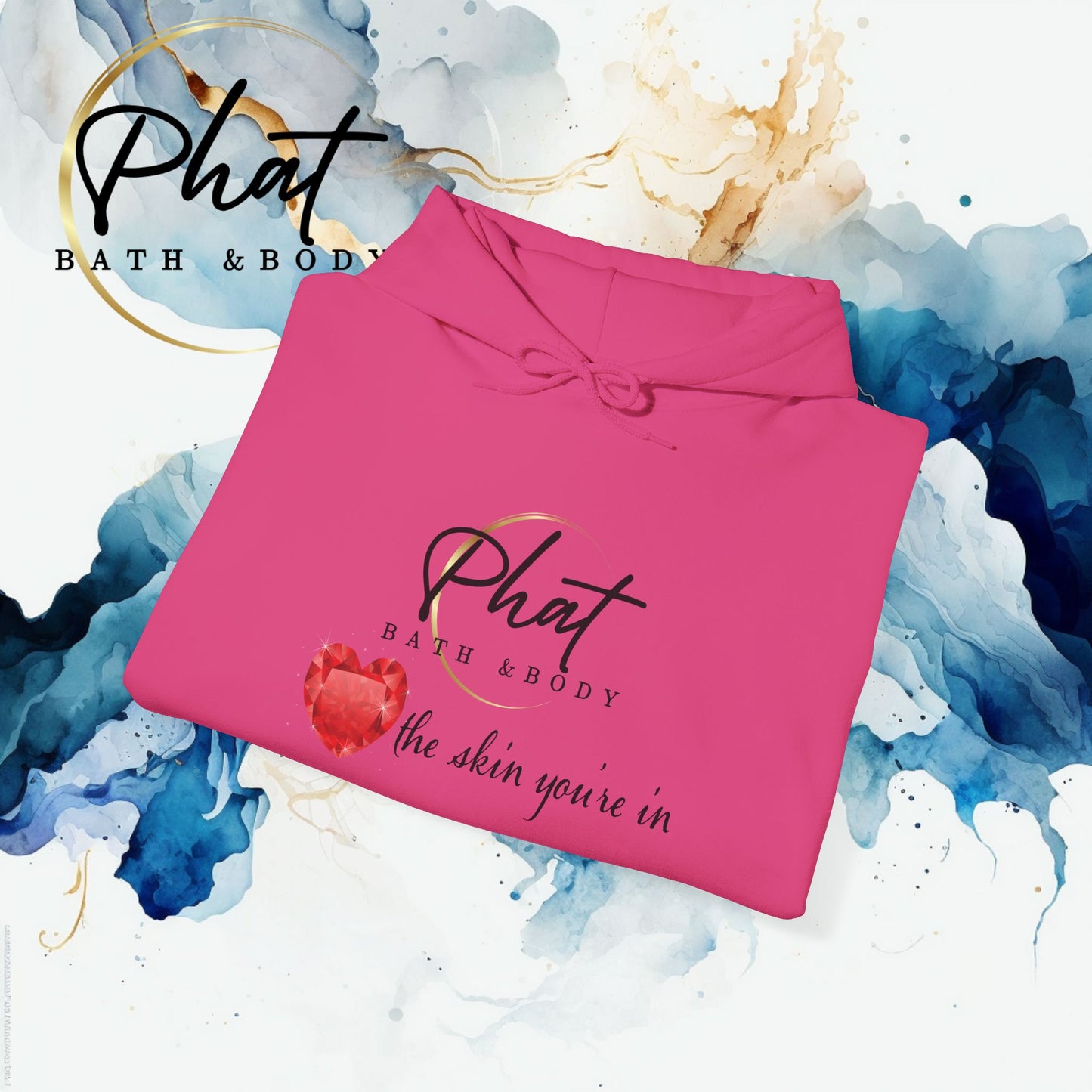 Phat Bath & Body Unisex Heavy Blend™ Hooded Sweatshirt in Assorted Colors