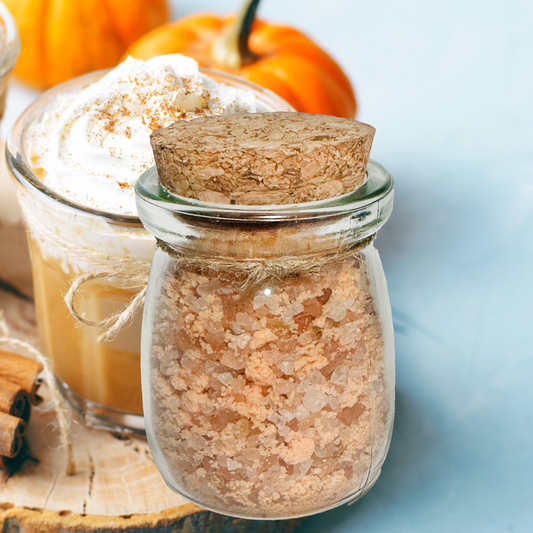 Pumpkin Latte Natural Bath Salts