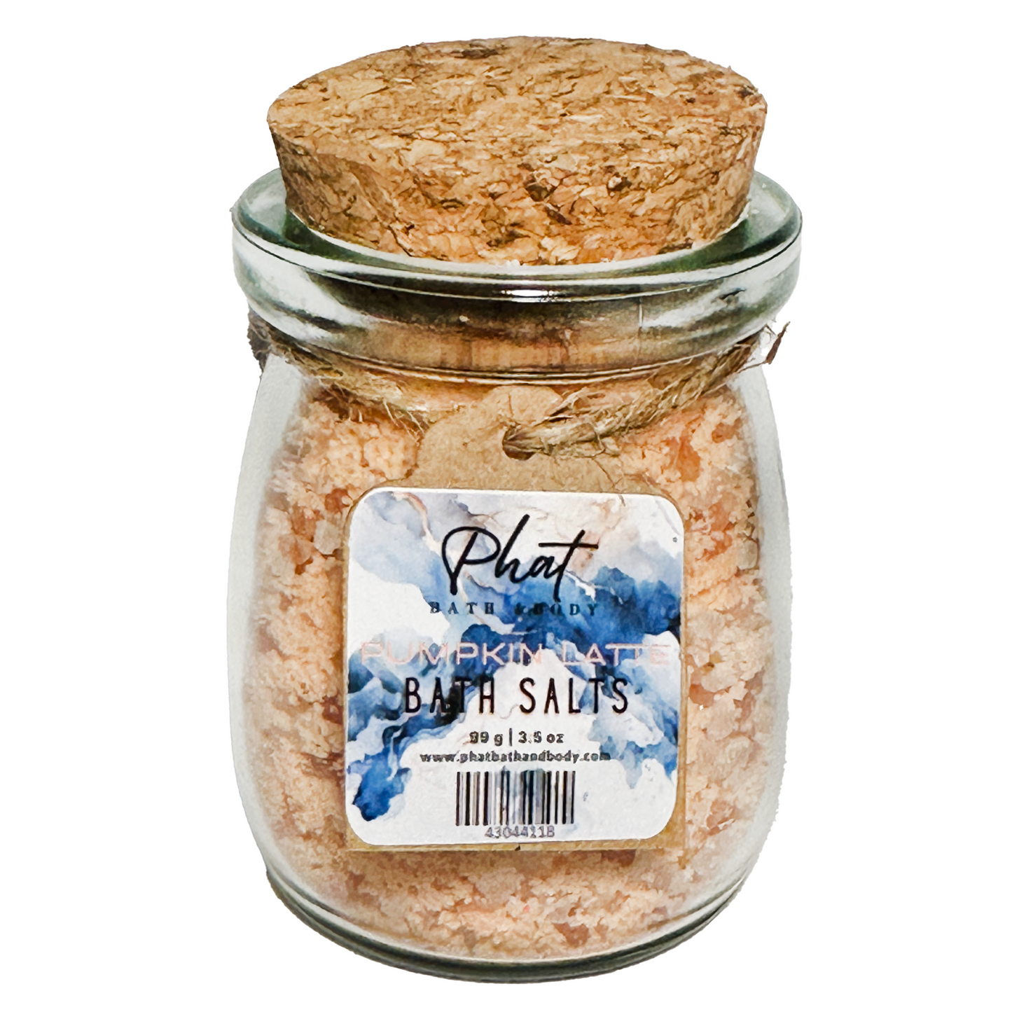 Pumpkin Latte Natural Bath Salts