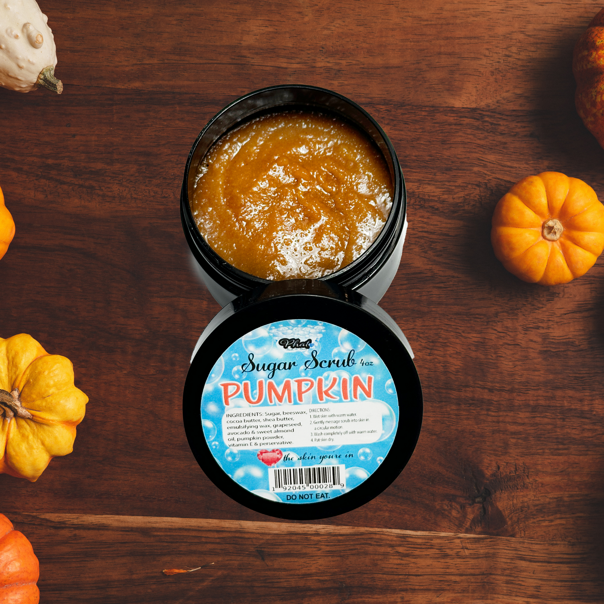 Pumpkin Powder Whipped Shea Sugar Scrub