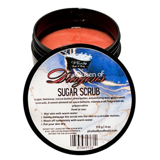 Queen of Dragons Whipped Shea Sugar Scrub