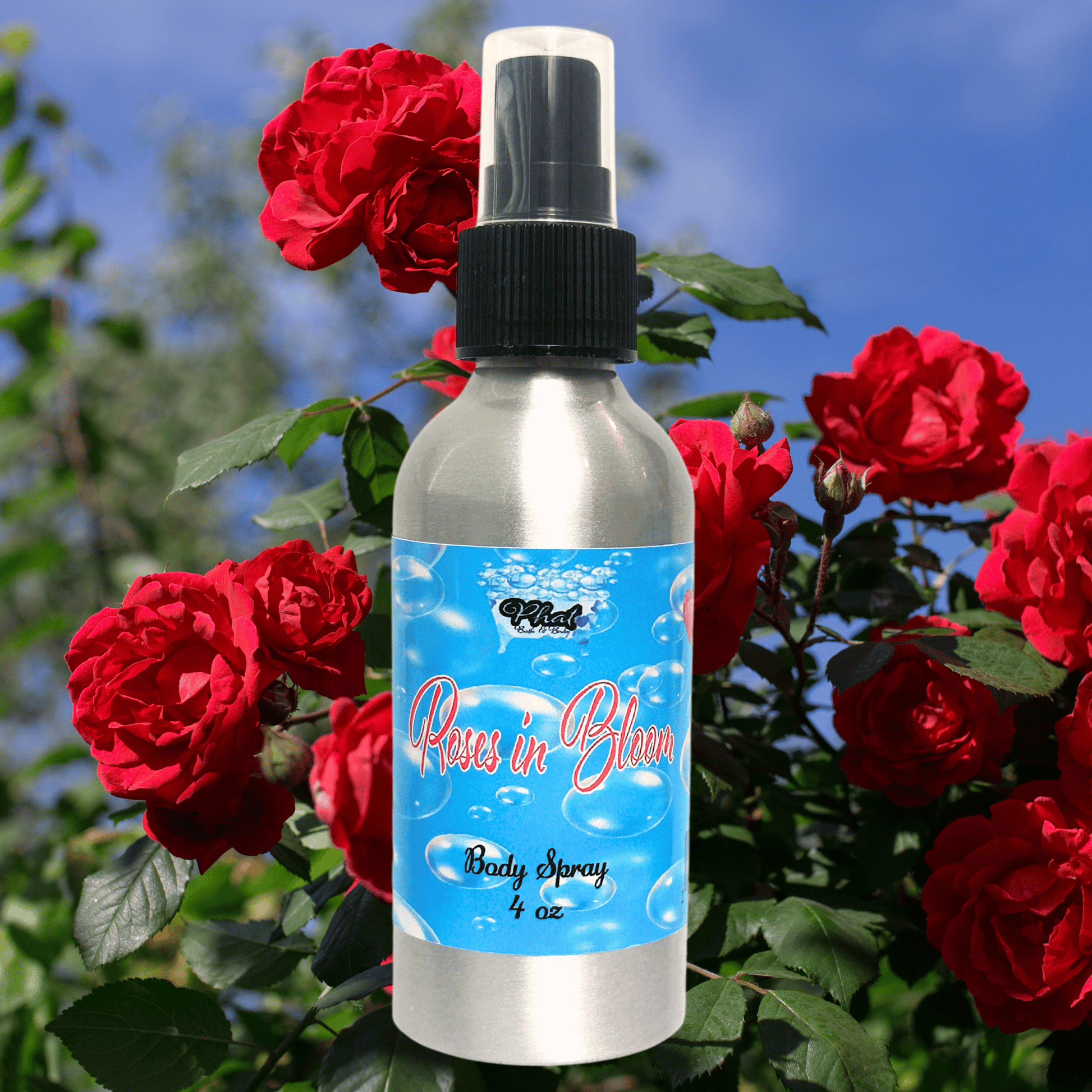 Red Roses Fragrance Mist Body Splash Spray Fresh Cut Roses